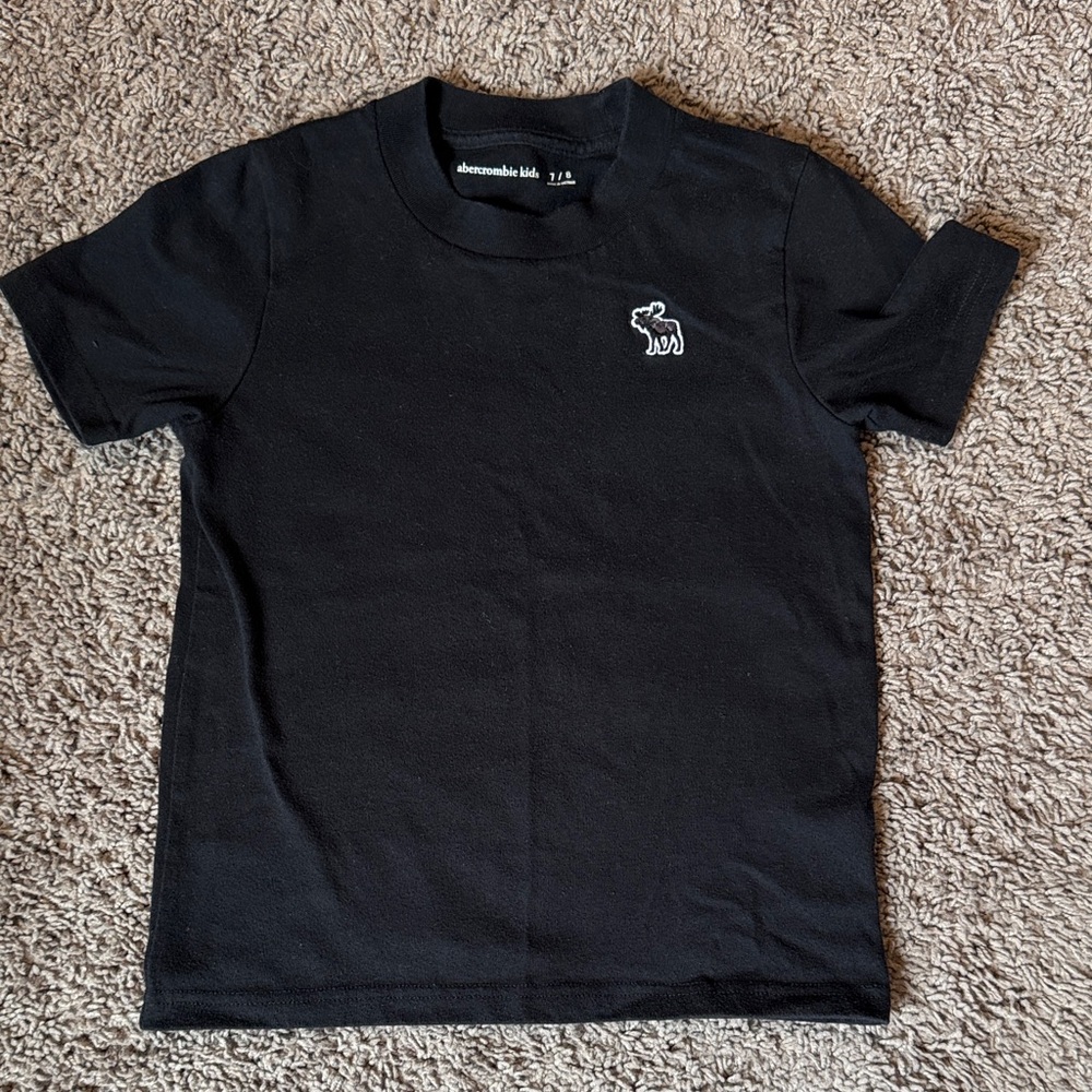 Abercrombie Kids Black Tee with Logo